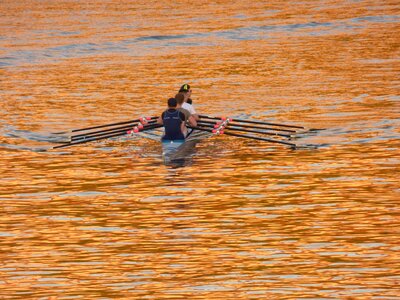 Water leisure orange water photo