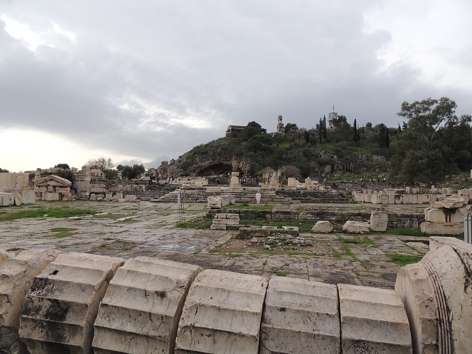 Landmark culture ruins