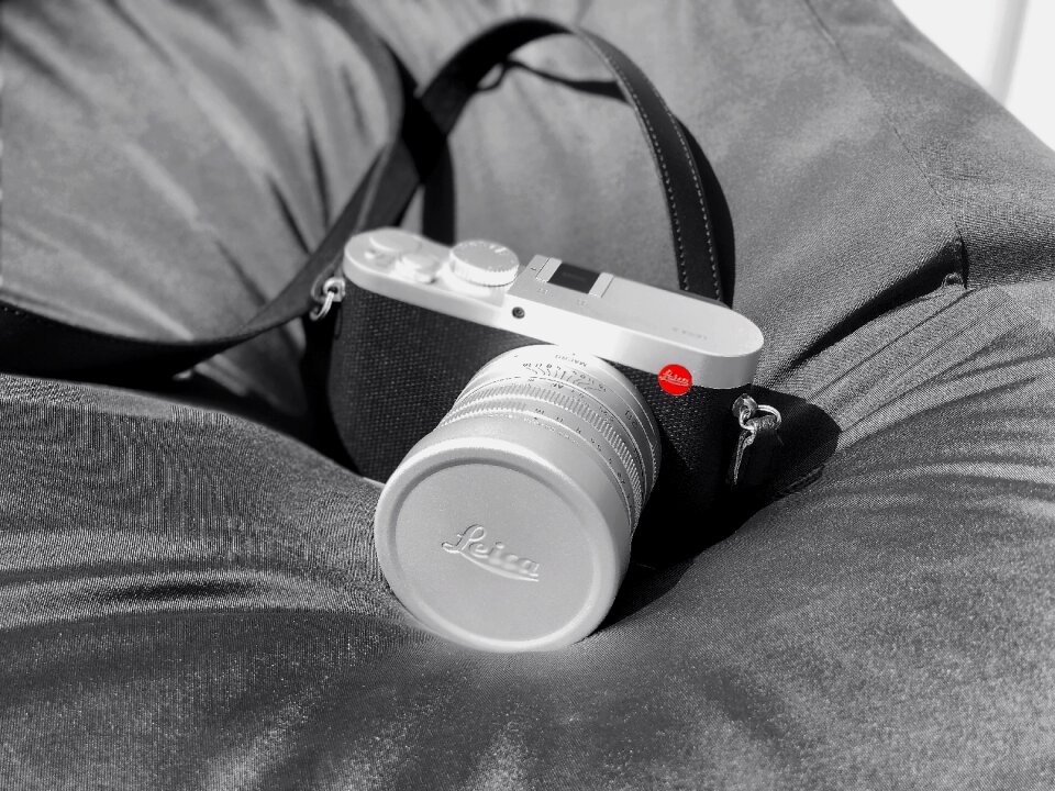Camera black and white slr