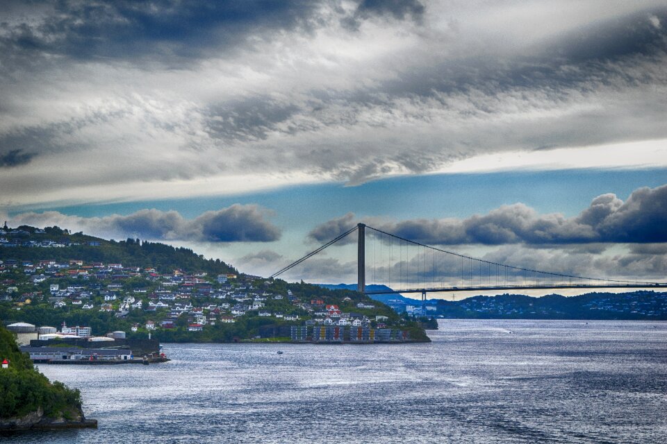 Bridge sea norway