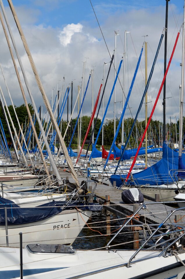 Boats sailing boat pier photo