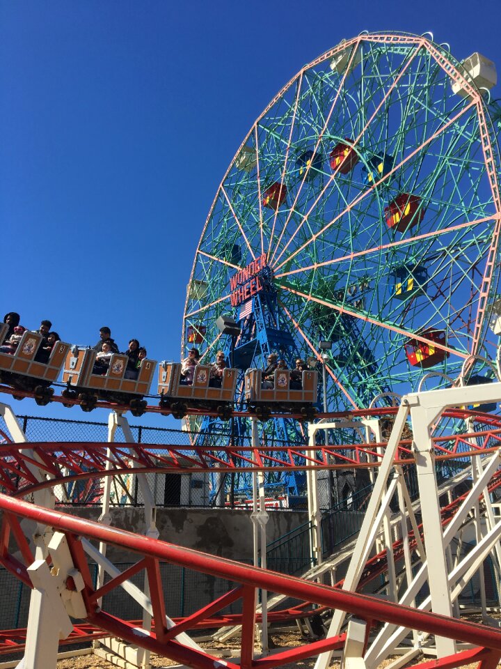 Entertainment colorful attraction