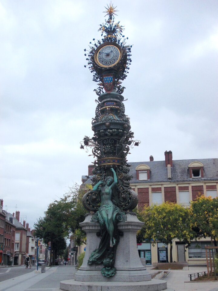 Clock monument city