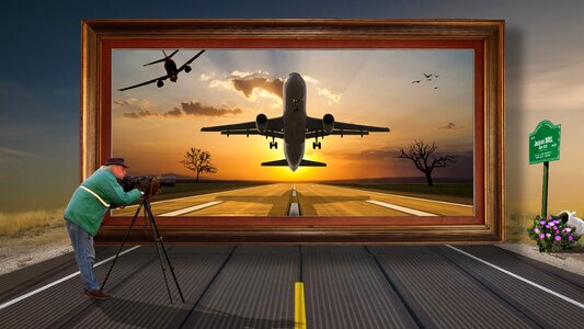 Brown plane brown airplane