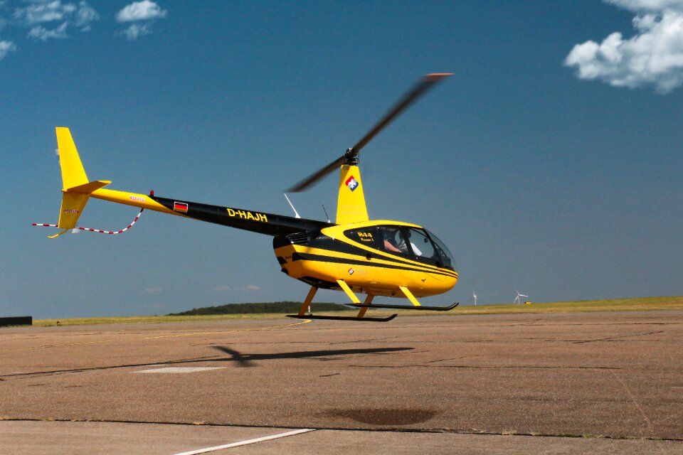 Flying aviation sky
