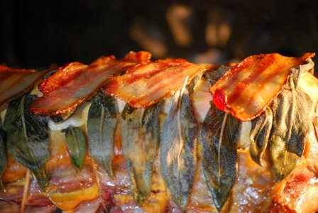 Pork meat bacon
