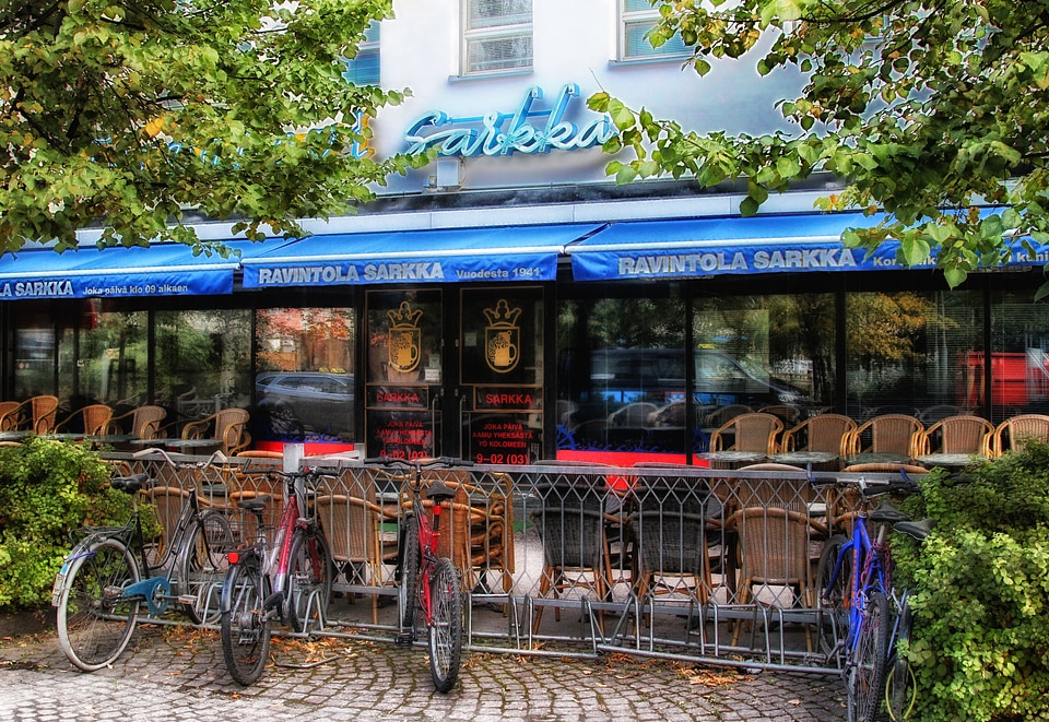 Cities urban restaurant