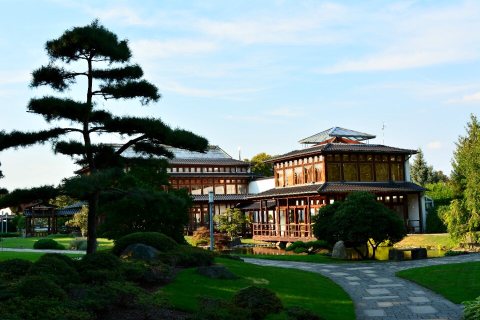Japanese garden thuringia germany bad langensalza