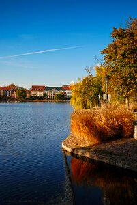 Water autumn lake
