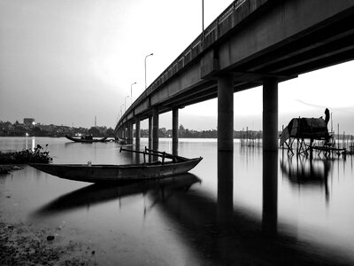 Build works the river