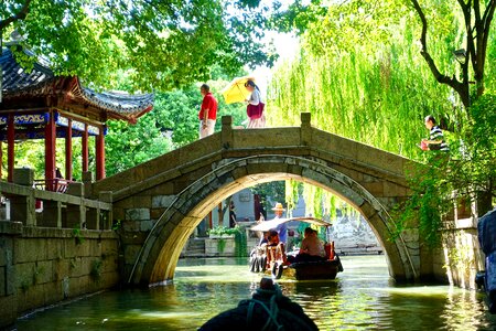 Water suzhou boats photo