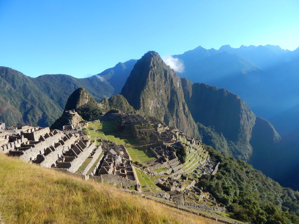 Inca mountain peruvian photo