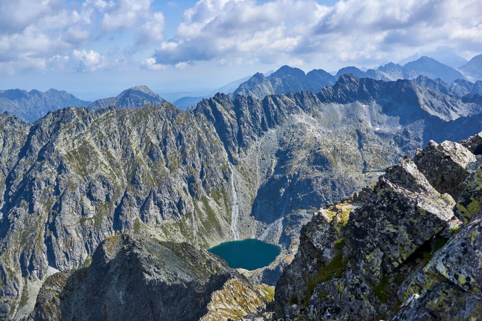 Rocks water pleso kriváň