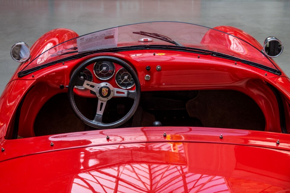 Automotive open red