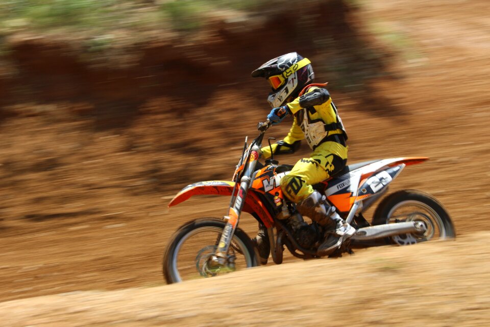 Motorcyclist moto career