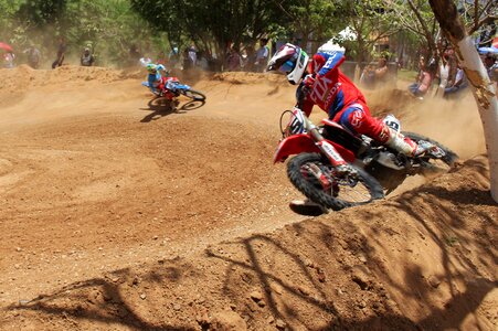 Motorcyclist moto career
