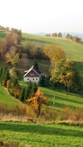 Autumn the jizera mountains nature