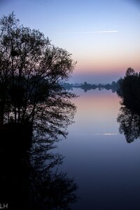 Calm nature sky
