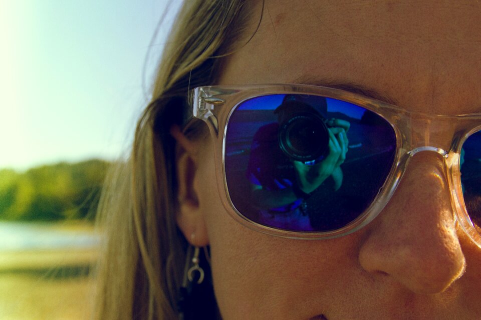 Ocean blue face