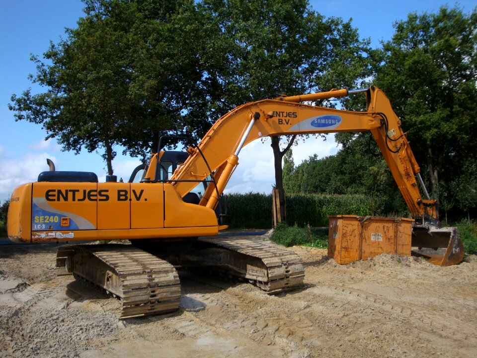 Entjes b v construction machine shovel