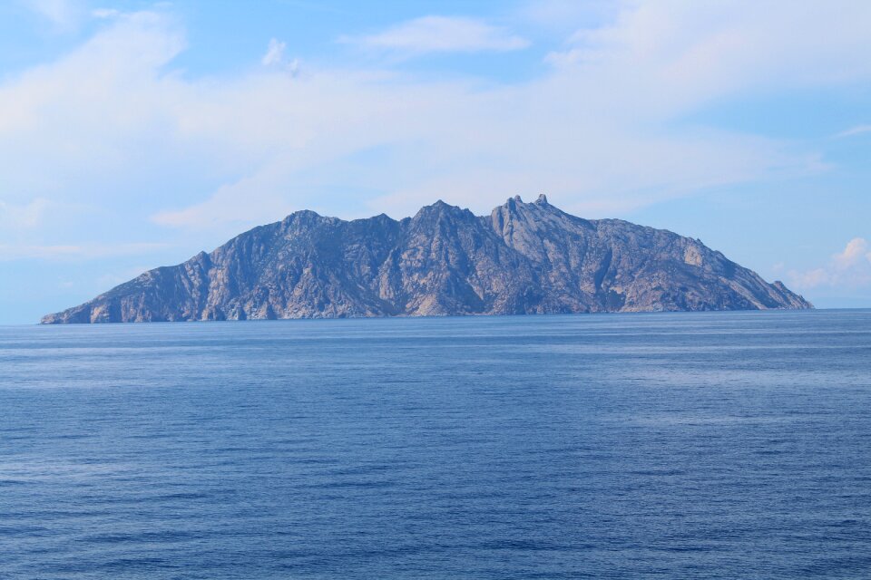 Island sea nature