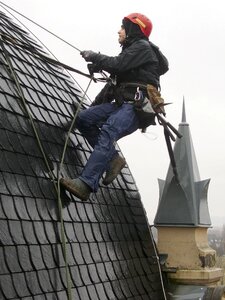 Tower roof repair mountaineer