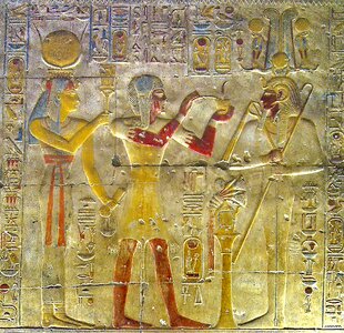 Abydos the temple of abydos relief