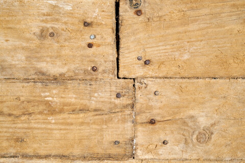 Planks parquet wall