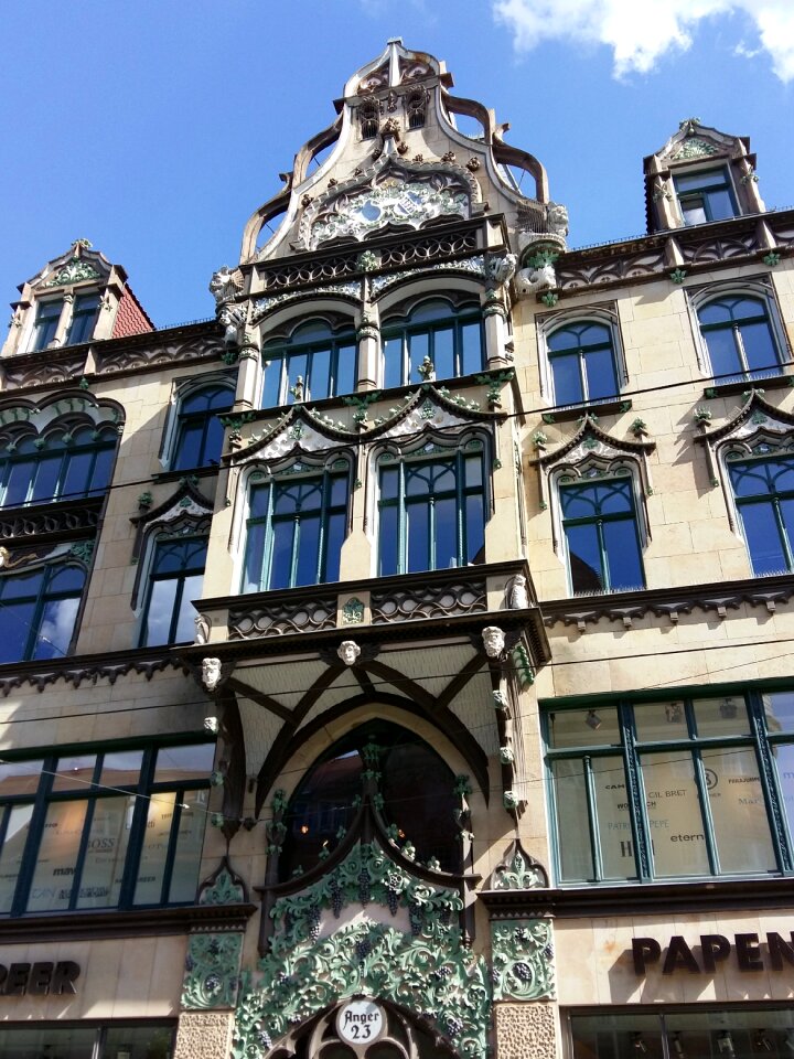 Facade architecture building