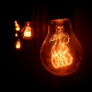 Lighting chain brightness