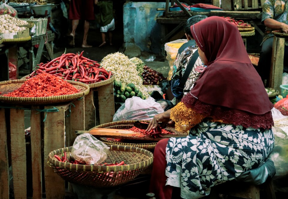 Food people village photo