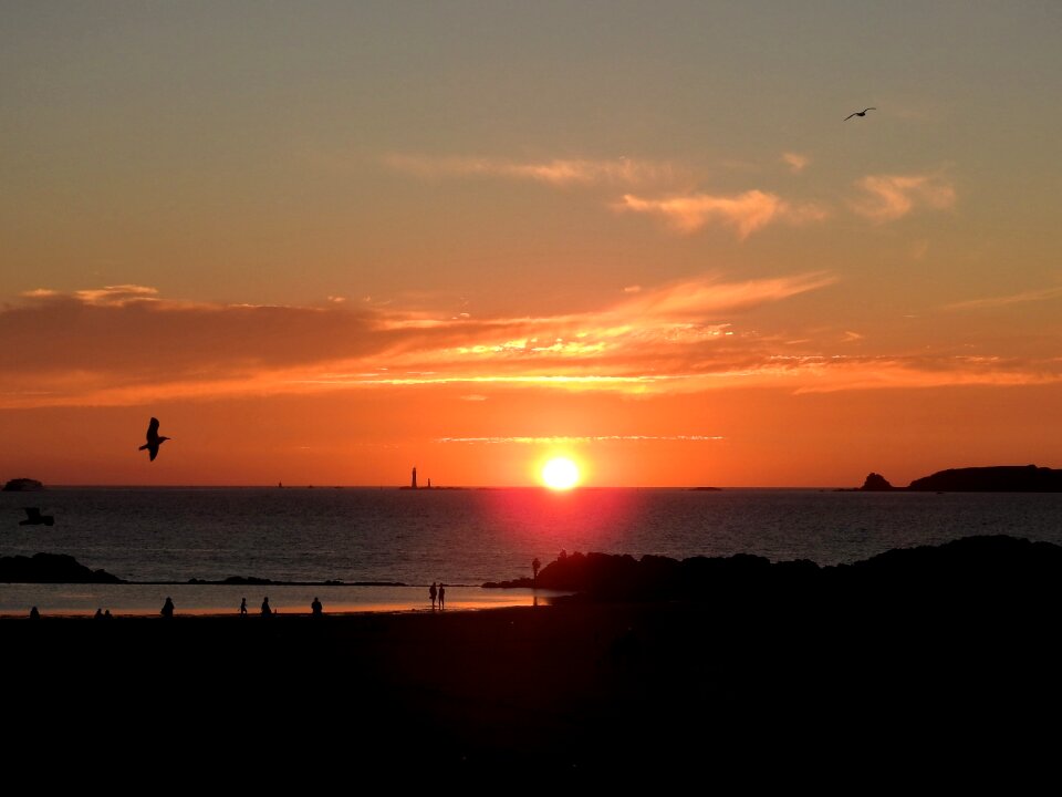 Silhouette britain saint malo