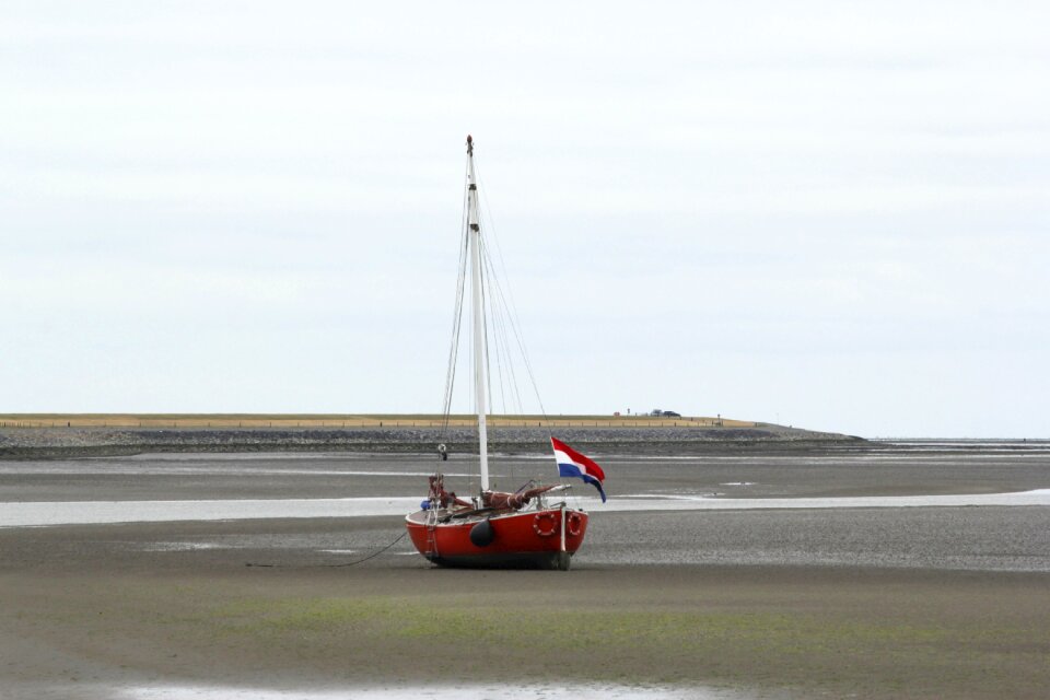West frisian sailing ship sea