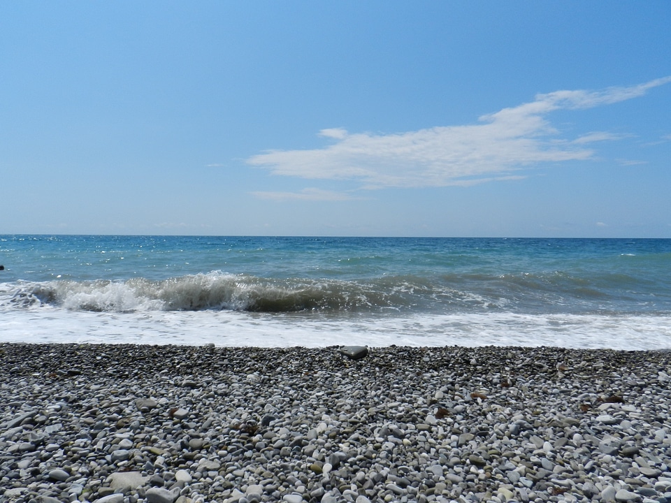 Sea beach seascape