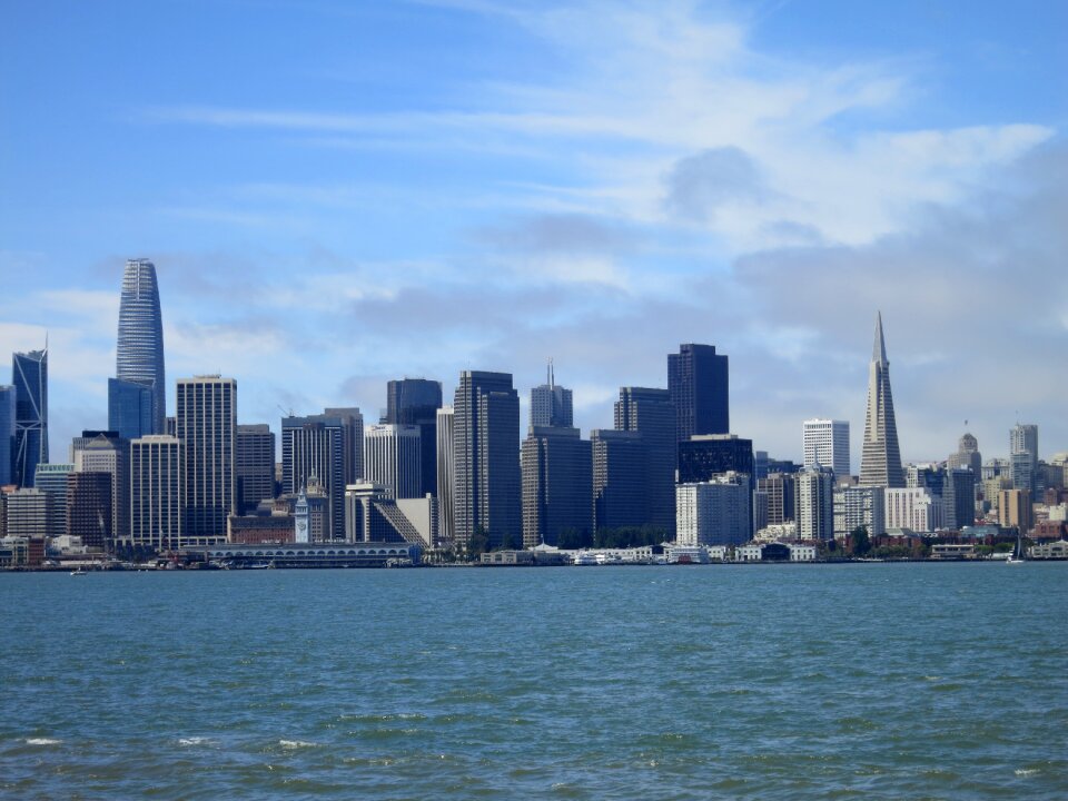 California skyscrapers skyline