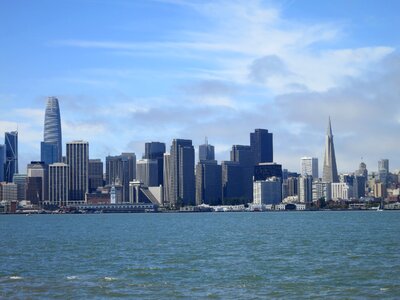 California skyscrapers skyline