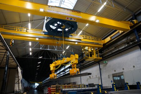 Scheffer crane technology steel trading