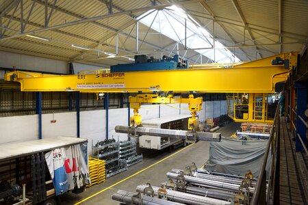 Scheffer crane technology steel trading