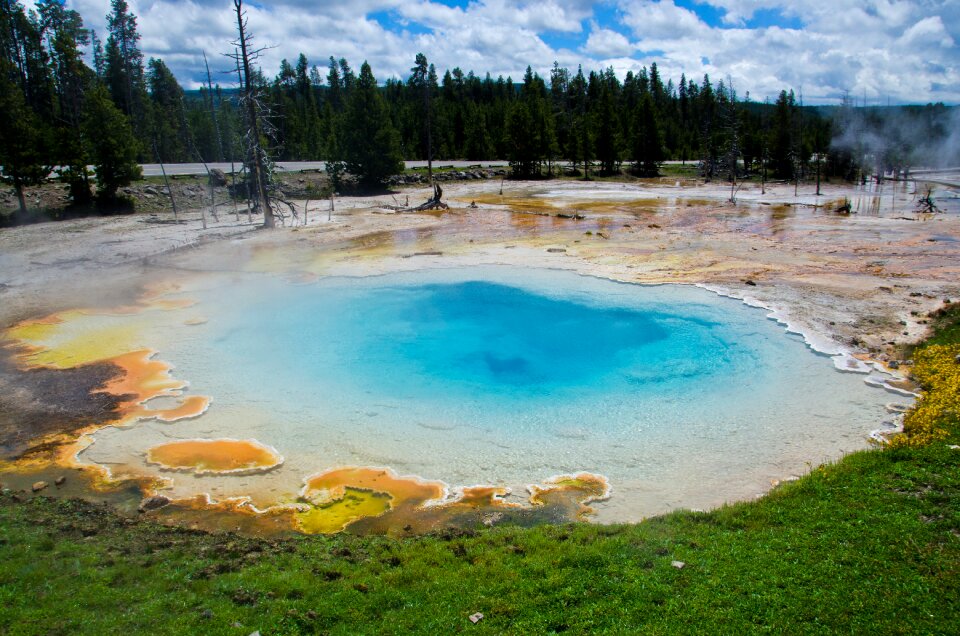 Wyoming hot spring