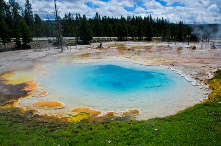 Wyoming hot spring