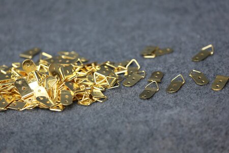 Photo album accessories hook hardware
