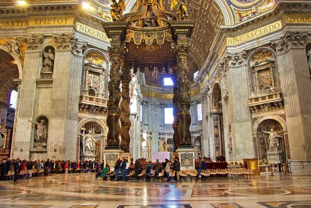 Basilica vatican saint peter's in rome photo