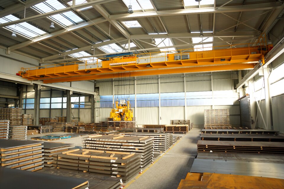 Crane technology steel trading bridge crane