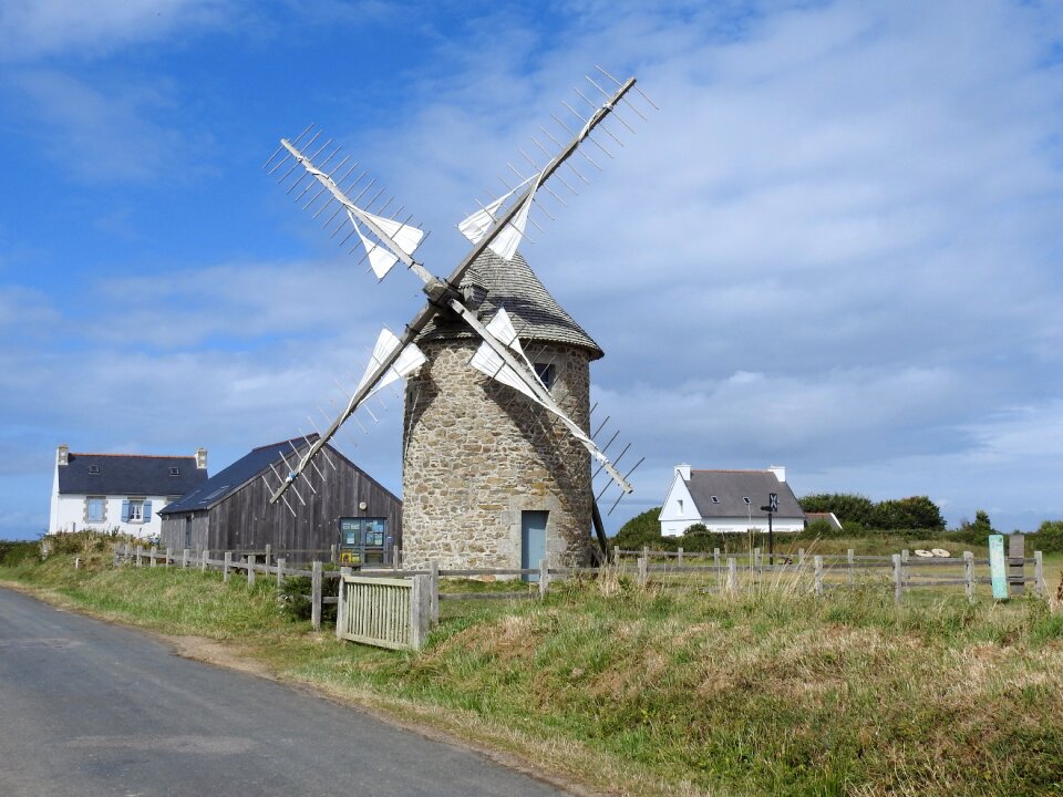 Windmill landscape rural