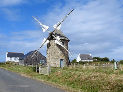 Windmill landscape rural