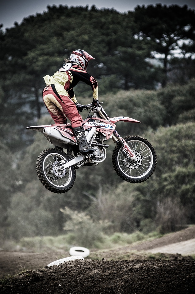 Motorcycle exhaust metal