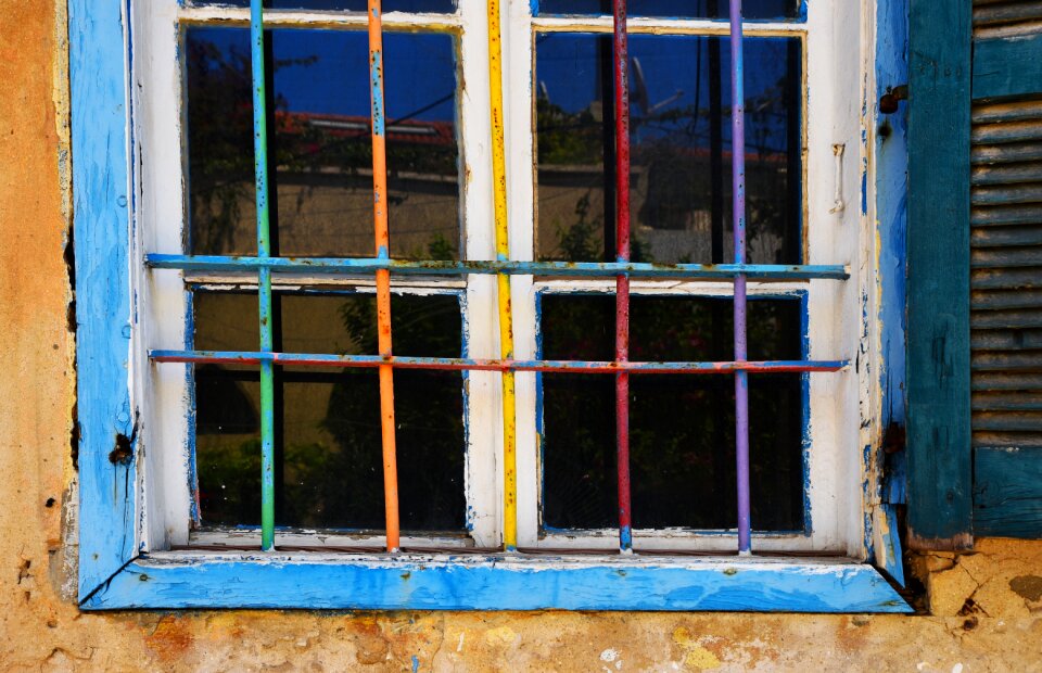 Broken building ruin