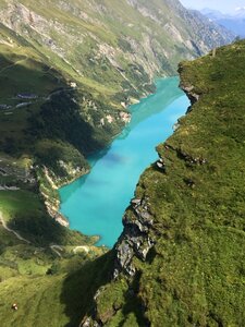 Reservoir nature landscape