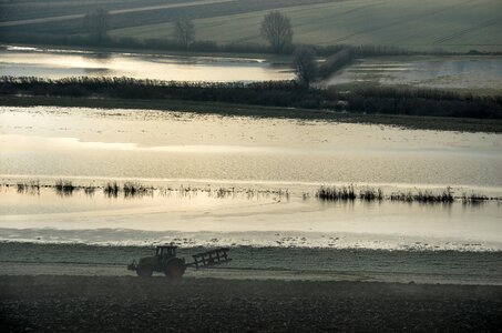 River light landscape