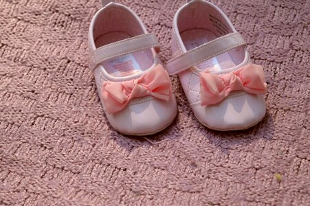 Footwear childhood pink photo